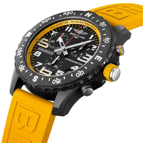 breitling sport watch - breitling endurance pro yellow.